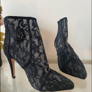 New York & Company | Mesh booties | Size 8